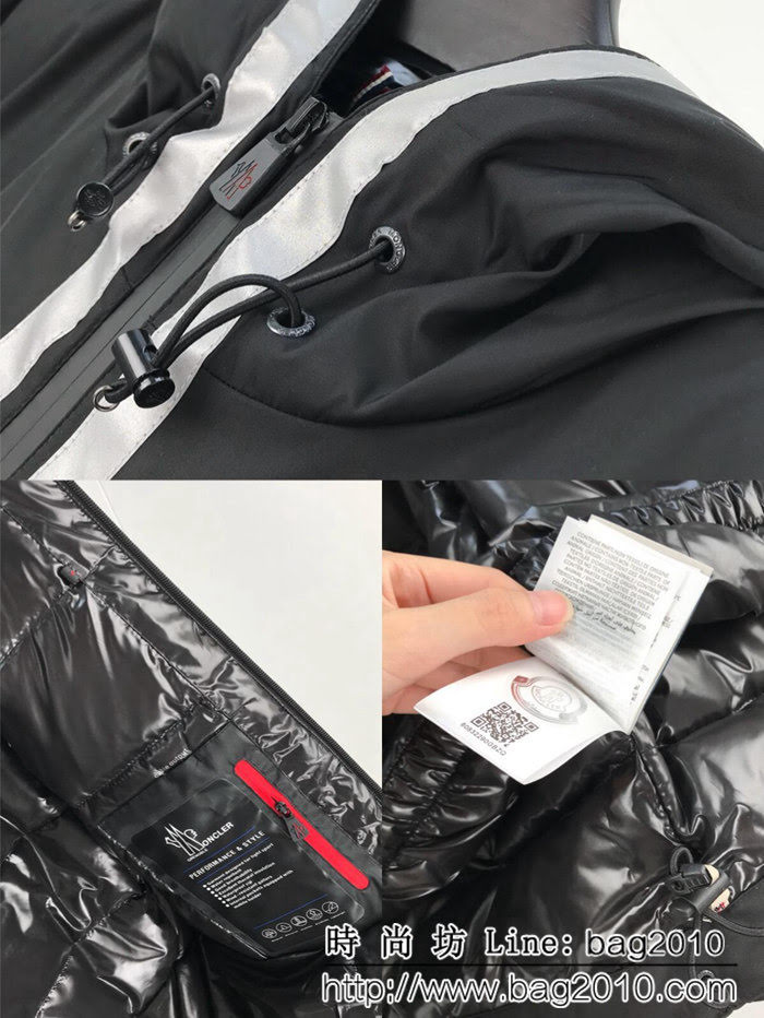 MONCLER蒙口 18fw秋冬專櫃超級爆款 抗寒神器 男款連帽羽絨服 ydi1077